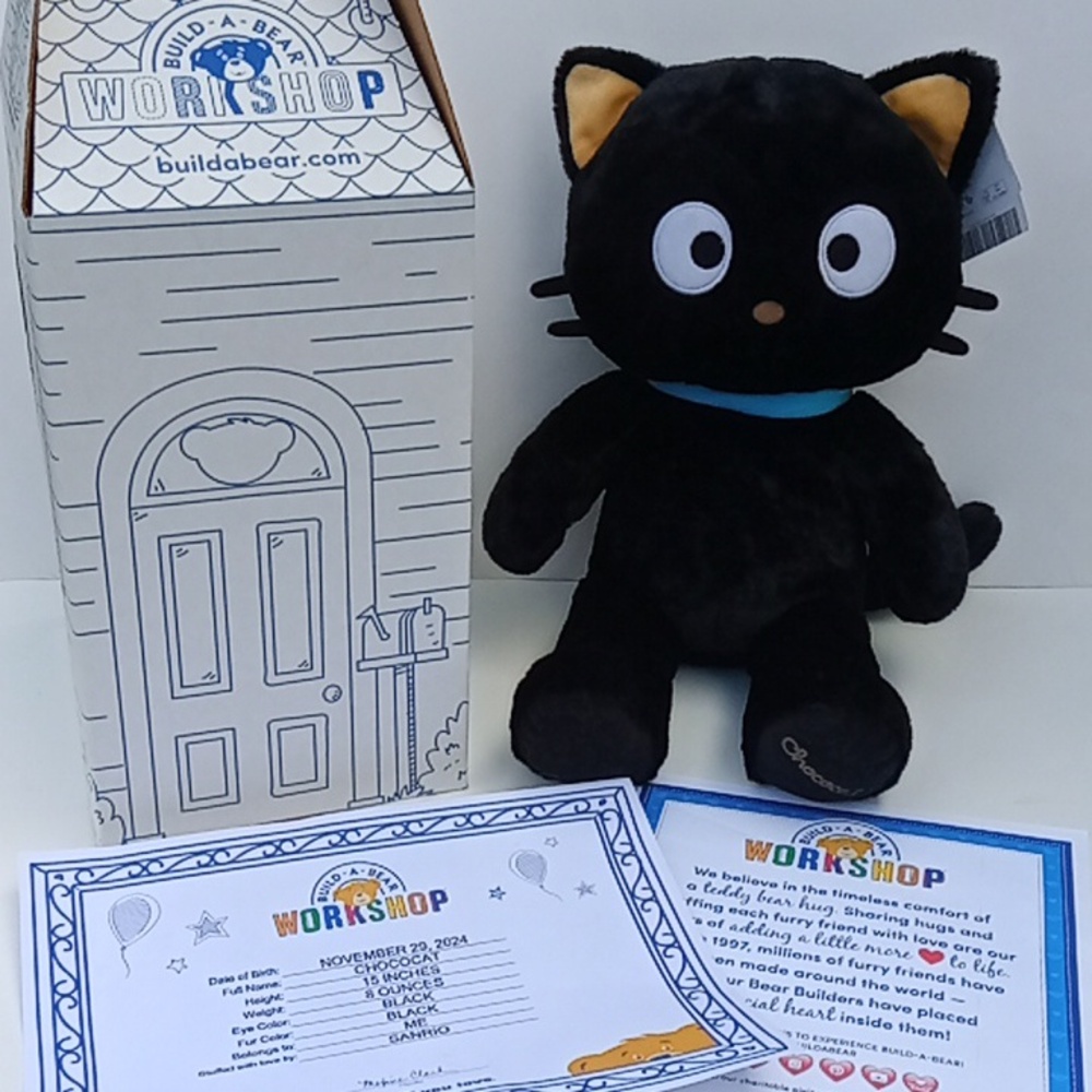 Build A Bear Sanrio Chococat plush - Picture 1 of 16